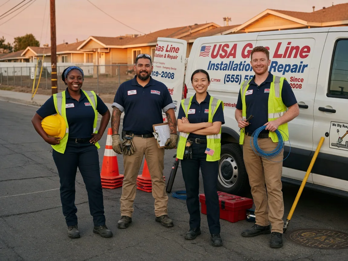 Gas Line Installation company in Thousandsticks, KY